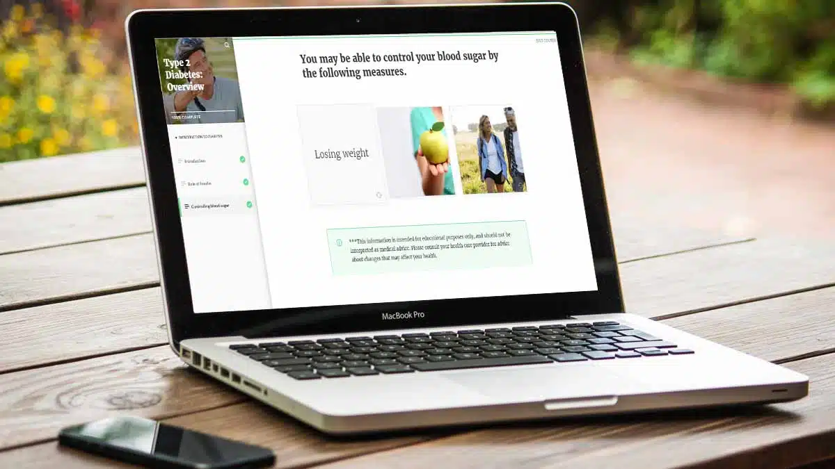Diabetes Mobile eLearning Course
