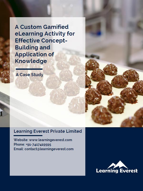A Custom Gamified eLearning Activity for Effective Concept-Building and Application of Knowledge in Food Industry