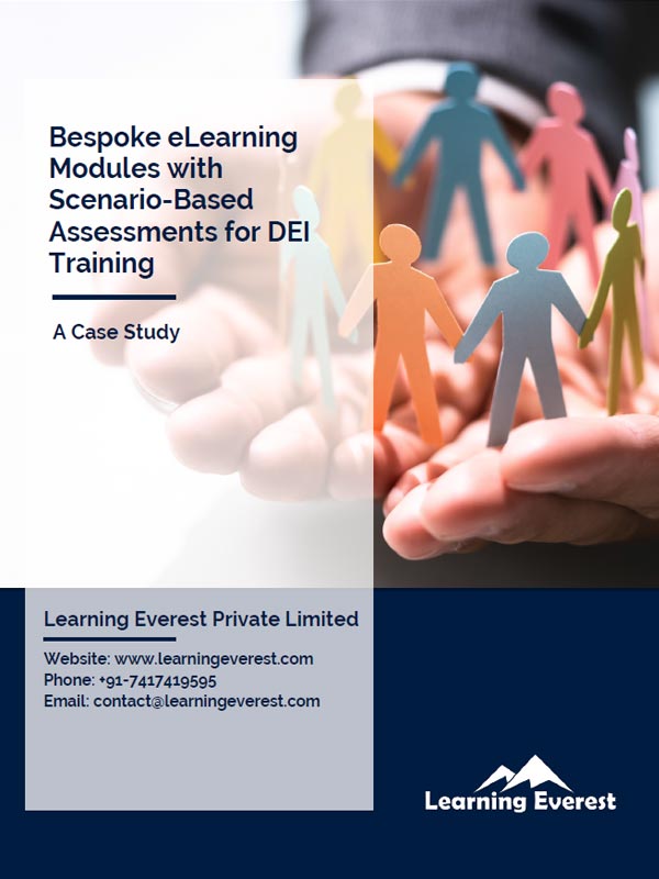 Bespoke eLearning Modules with Scenario-Based Assessments for DEI Training
