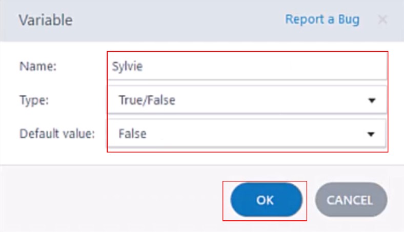 Step 2- Setting variables