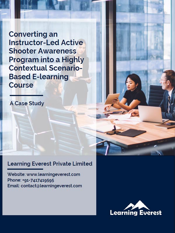 Converting an Instructor-Led Active Shooter Awareness Program into a Highly Contextual Scenario-Based eLearning Course